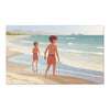 Beach Rug for Nursery and Kids Rooms - Sandy Toes