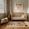 Cheetah Rug for Kids and Nursery Rooms - Spotty Smiles