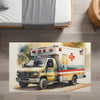 Nursery and Kids Ambulance Rug - Emergency Express