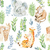 Woodland Themed Wallpaper for Nursery and Kids Rooms - Tender Tropics