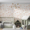 Flower Peel and Stick Wallpaper or Traditional Wallpaper - Ethereal Petal Cascade