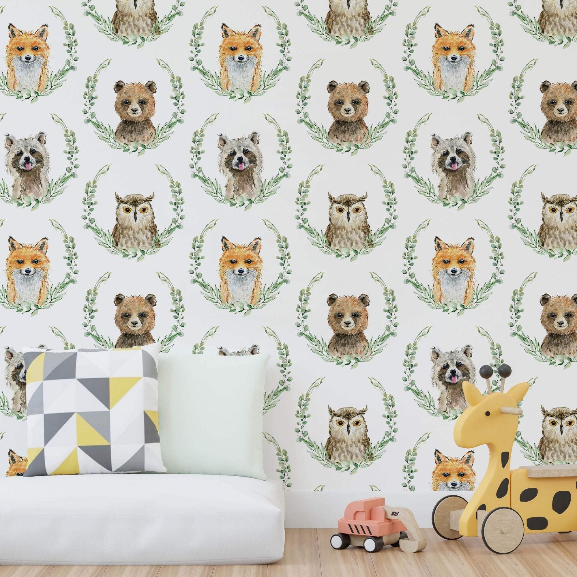 Woodland Wallpaper for Nursery and Kids Rooms - Woodland Whispers