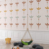 Leaves Wallpaper for Nursery and Kids Rooms - Leafy Cascade