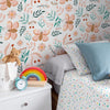 Traditional or Peel and Stick Flower Wallpaper - Fluttering Flora