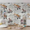 Kids and Nursery Dinosaur Wallpaper - Dinosaur Dash