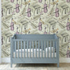 Music Themed Nursery Wallpaper and Kids Room Wallpaper - Symphony Sketchbook