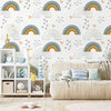 Rainbow Themed Wallpaper for Nursery and Kids Rooms - Rainbow Reverie