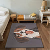 Dog Rug for Kids and Nursery Rooms - Doggy Delight