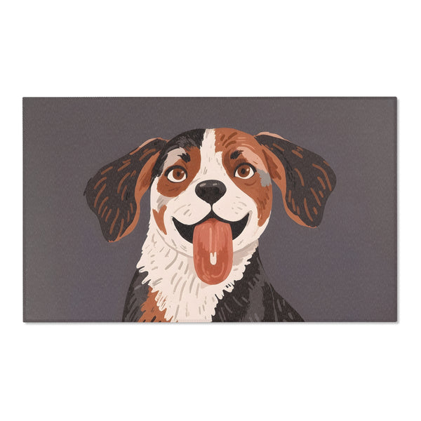 Dog Rug for Kids and Nursery Rooms - Doggy Delight