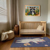 Nursery and Kids Unicorn Rug - Happy Hoof