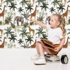 Safari Peel and Stick Wallpaper or Traditional Wallpaper - Jungle Dream