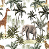 Safari Peel and Stick Wallpaper or Traditional Wallpaper - Jungle Dream