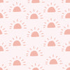 Sun Theme Nursery Wallpaper - Rising Sun