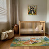 Nursery and Kids Fox Area Rug - Meadow Mischief