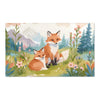 Nursery and Kids Fox Area Rug - Meadow Mischief