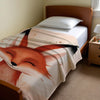 Fox personalized name blankets - Cozy Ears