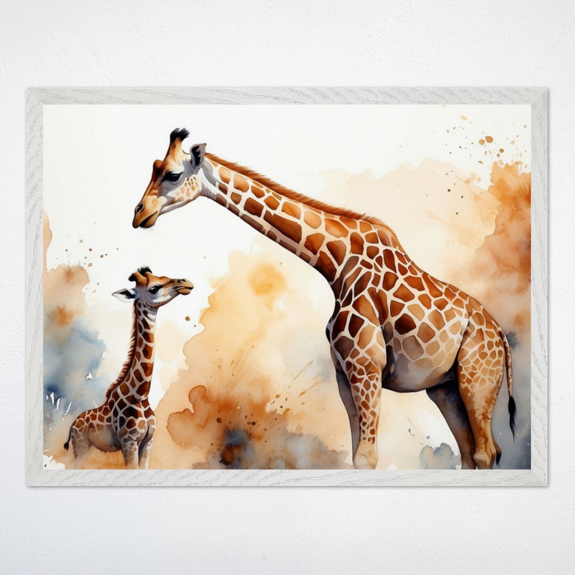 Giraffe Wall Decor for Kids and Baby Rooms - Savannah Smiles