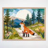 Fox Wall Decor for Kids and Nursery Rooms - Fox on Tour