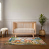 Deer Rug for Nursery and Kids Rooms - Fawn and Buck