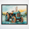 Construction Wall Decor for Kids and Nursery Rooms - Tractor Trek Todd