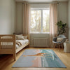 Girraffe Area Rug for Nursery and Kids Rooms - Longneck Surf