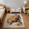 Capybara Rug for Nursery and Kids Rooms - Cappy Crew