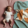 Fox personalized children's blankets - Curious Cub