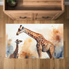 Nursery and Kids Giraffe Area Rug - Savannah Smiles