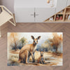 Kangaroo Area Rug for Nursery and Kids Rooms - Bouncing Buddies