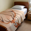 Deer personalized children's blankets - Antler Haven