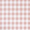 Buffalo Plaid Blush Slub Canvas Kids Curtain