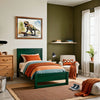 Skateboarding Dinosaur Wall Art for Nursery, Playroom or Kids Bedrooms - Fun and Adventurous T-Rex Design- Skate-O-Saurus