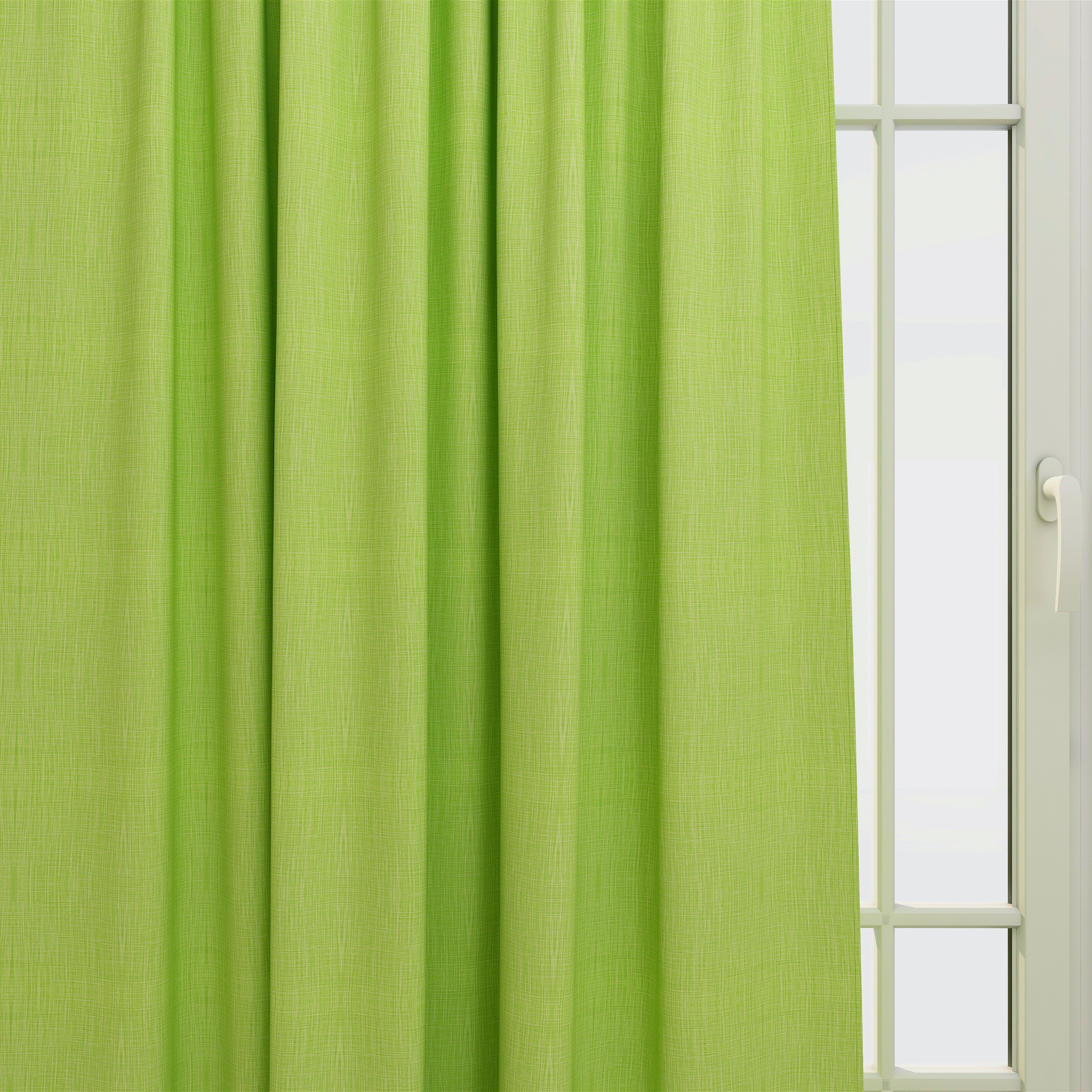 Faulkner Courtyard Green Kids Curtains