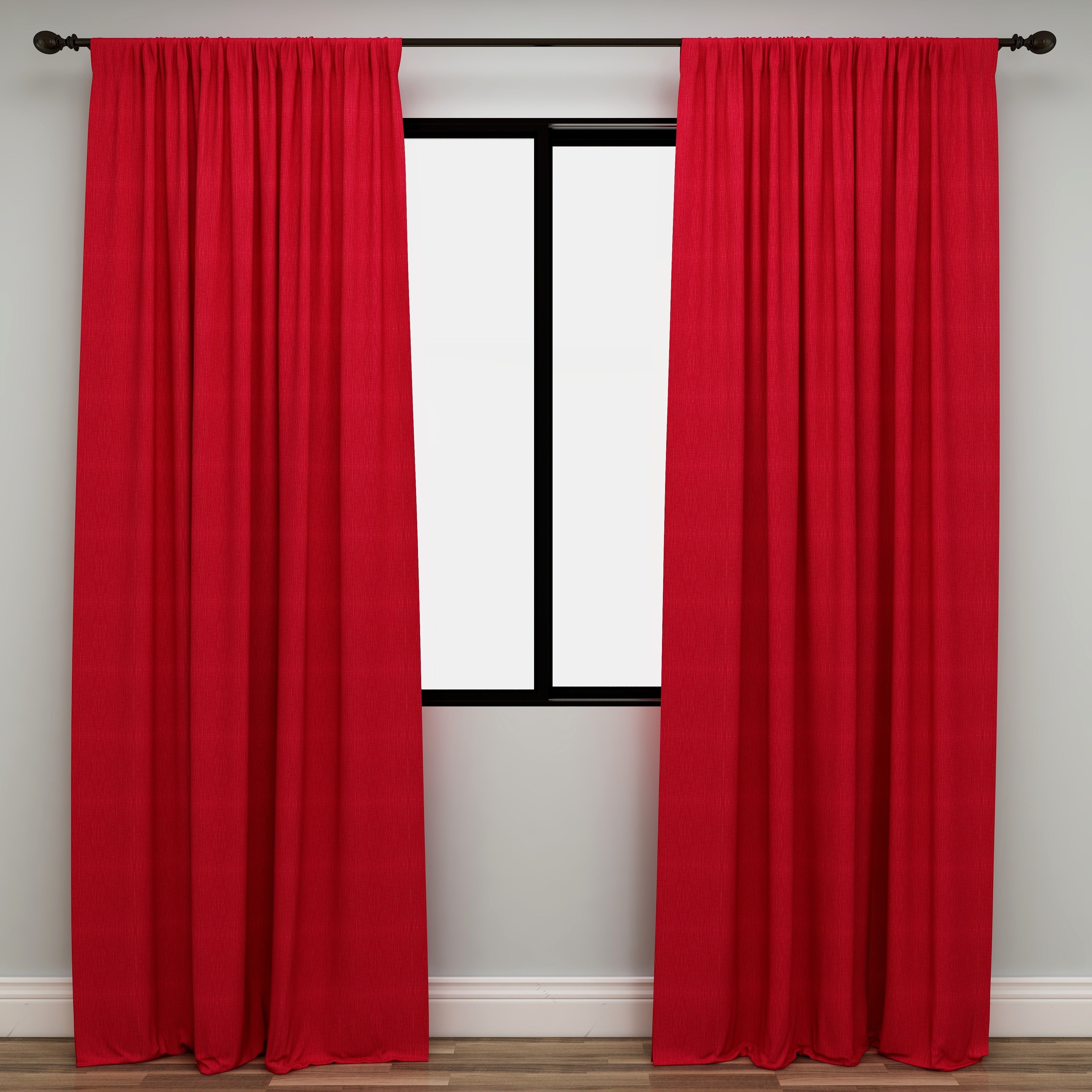 Faulkner Lipstick Kids Curtains