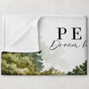 Woodland Personalized Blanket for Babies and Kids