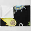 Space Personalized Blanket for Babies and Kids