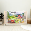 Farm Personalized Blanket for Babies and Kids