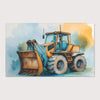 Kids and Nursery Construction Rug - Chunky Chassis Chuckle