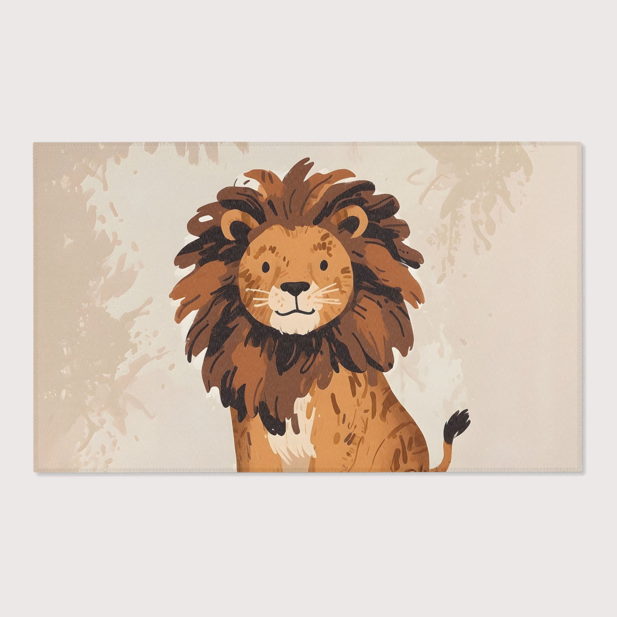 Kids and Nursery Lion Rug - Majestic Mane