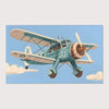 Nursery and Kids Airplane Rug - Propeller Pal