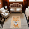 Nursery and Kids Fox Area Rug - Fuzzy Fox