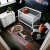 Nursery and Kids Space Area Rug - Starship Quest