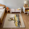 Dinosaur Rug for Nursery and Kids Rooms - Dino Drive Time