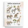 Educational Safari Wall Art