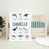 Sea Animals Personalized Blanket for Babies and Kids