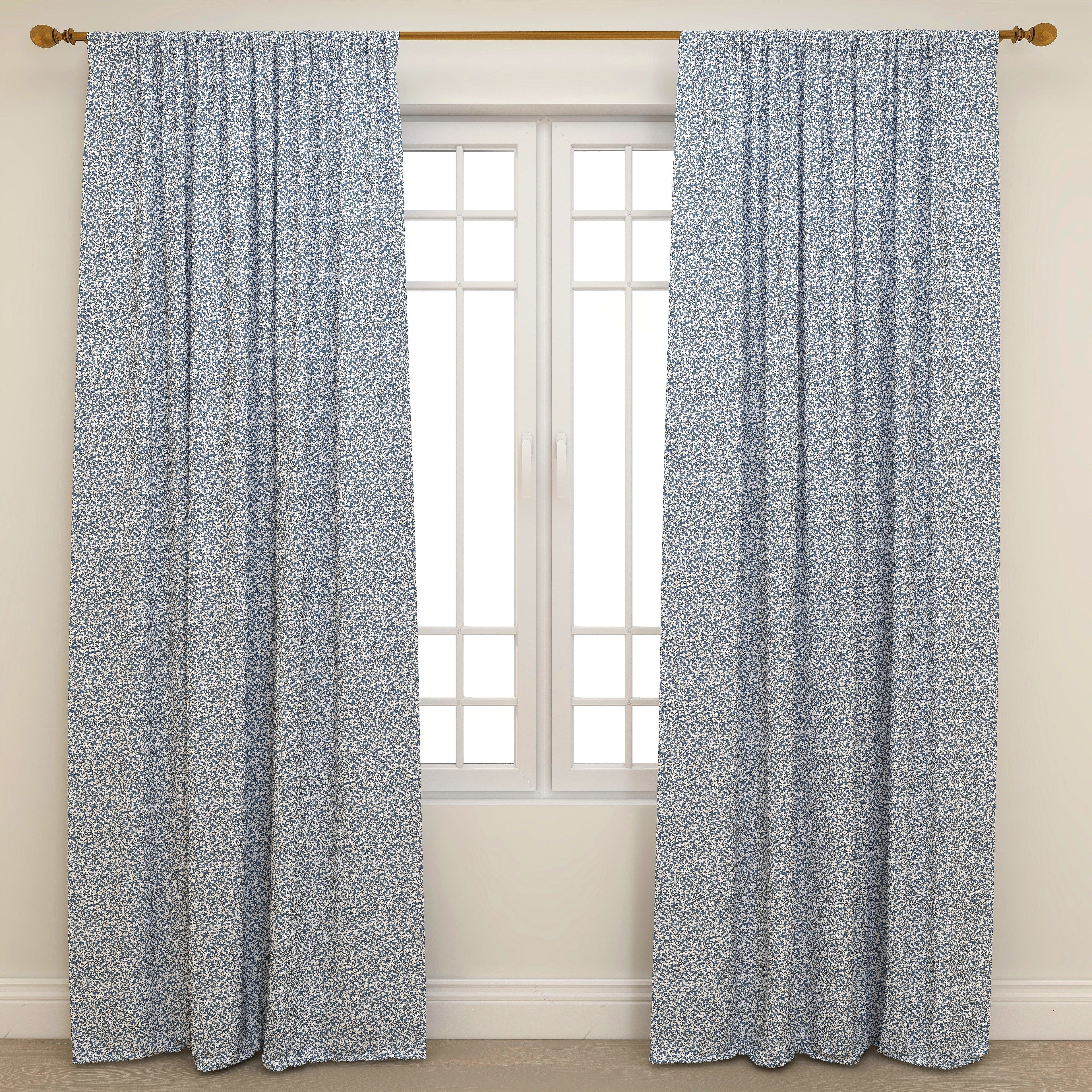 Sea Tumble Italian Denim Kids Curtains