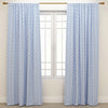 Shiva Commodore Blue Kids Curtains