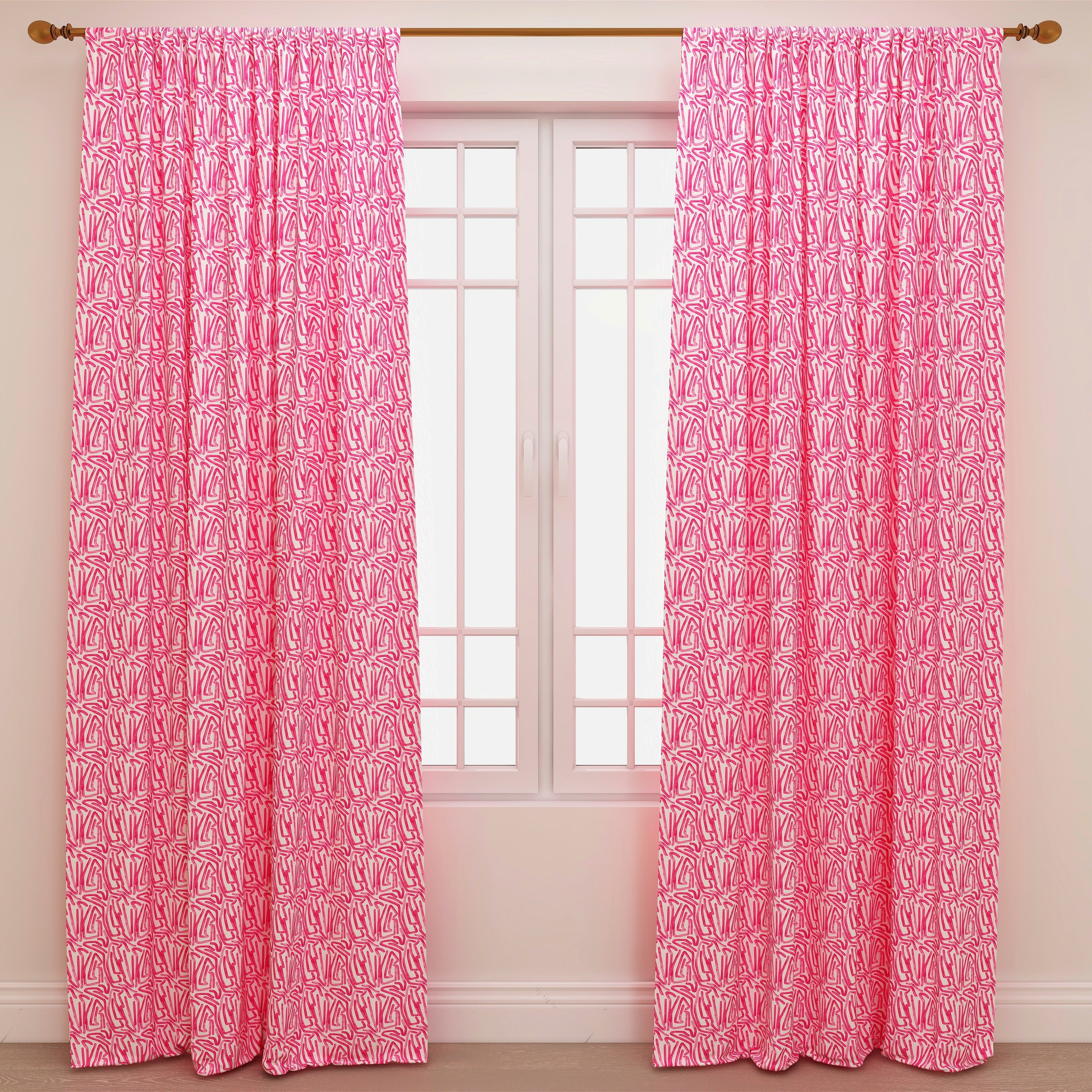 Shiva Flamingo Kids Curtains