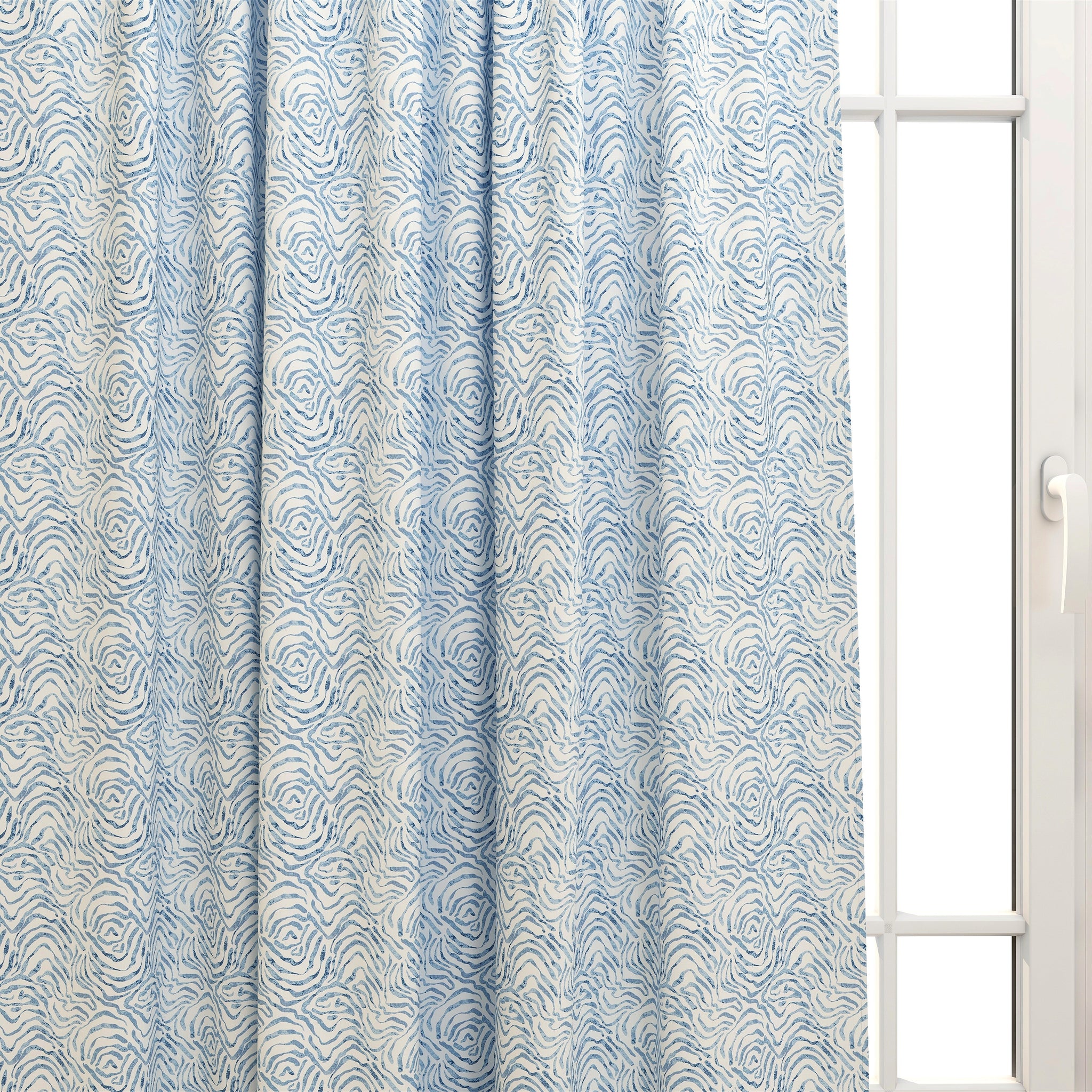 Zephyr Indigo Kids Curtains