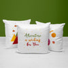 Adventure Throw Pillows | Set of 3 | Collection: Adventure Awaits | For Nurseries & Kid's Rooms